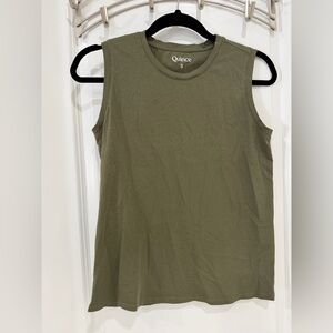 Quince Sage Green Tank Top